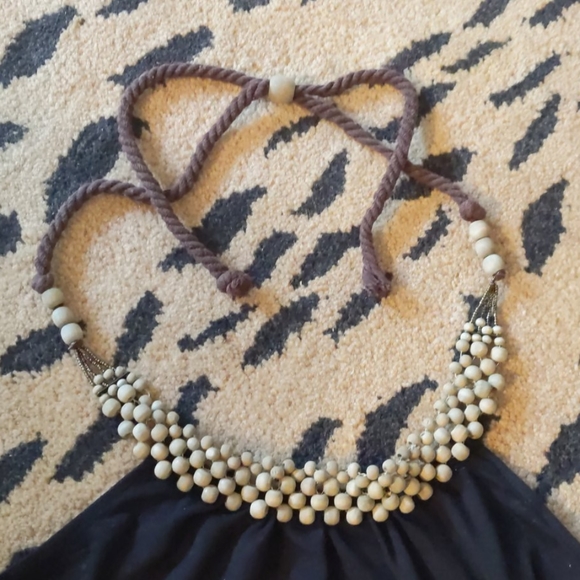 Black halter tank top by L8TeR - Picture 2 of 7